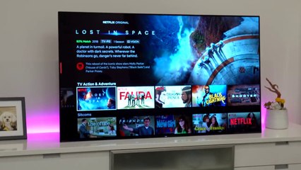 A NETFLIX TV-! Sony Master Series OLED A9F!