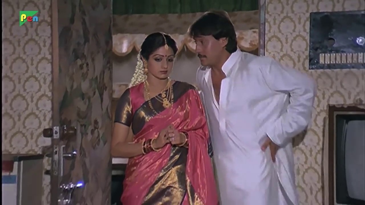 Jackie Shroff, Sridevi First Night - Romantic Scene - Jawab Hum Denge - Jackie Shroff, Sridevi - HD