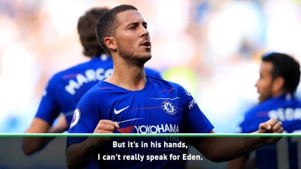 I'd love for Hazard to stay at Chelsea - Barkley