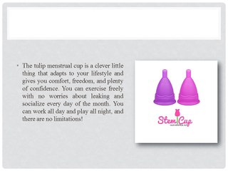 Tulip Cup Review - Benefits of The Tulip Menstrual Cup