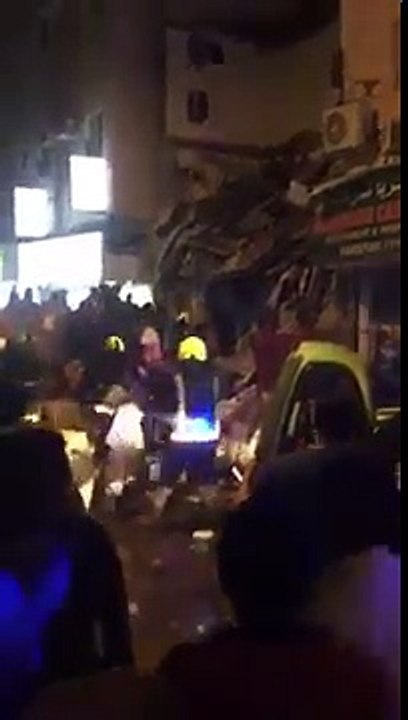 جرحى وقتلى في انهيار مبنى سكني بالبحرين