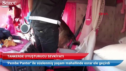 ‘Pembe tanker’de uyuşturucu ele geçirildi