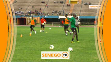 Première séance d'entraînement des Lions du Sénégal
