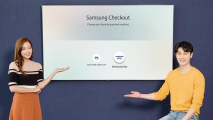 [기업] 삼성 스마트 TV에 '삼성페이' 탑재 / YTN