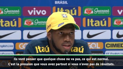 Man United - Fred : "On doit faire face à la pression"