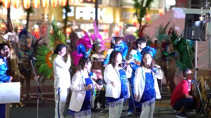 「草加ふささら」草加駅前よさこいサンバフェスティバル2018【G.R.E.S. BÁRBAROS  GRES 仲見世バルバロス】