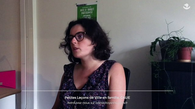 Présentation de l’atelier citoyen « Petites leçons de ville en famille »