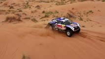 Carlos Sainz en el Rally de Marruecos 2018