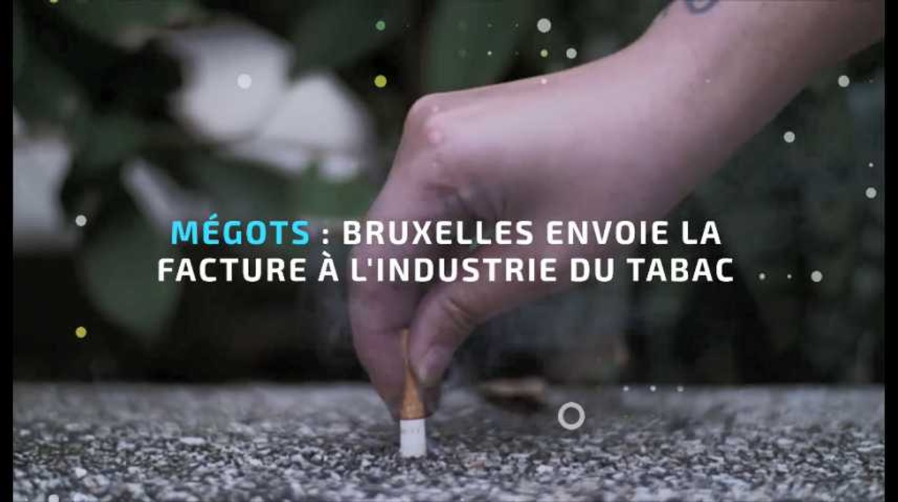 Mégots : Bruxelles envoie la facture à l'industrie du tabac