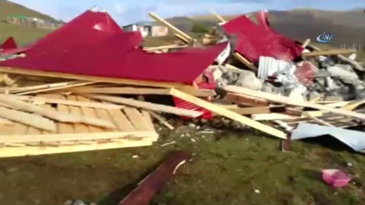 Giresun'un Kümbet Yaylası'nda Yıkımlar Başladı