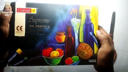 Camlin Kokuyo Supreme Oil Pastel Set - 25 Shades _ unboxing _ review _ in Hindi ( 242)
