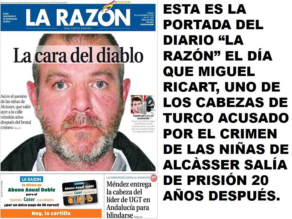 08 CRIMEN DE ALCÀSSER: LA MANIPULACIÓN DEL DIARIO "LA RAZÓN"