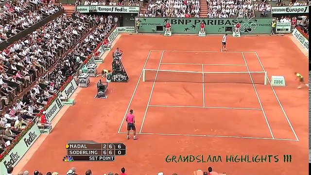 Nadal vs Soderling - Roland Garros 2009 Biggest Shock in Tennis