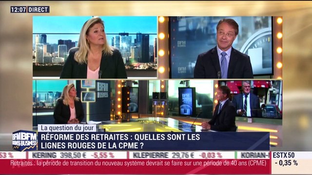 La question du jour: Quelles sont les lignes rouges de la CPME sur la réforme des retraites ? - 10/10