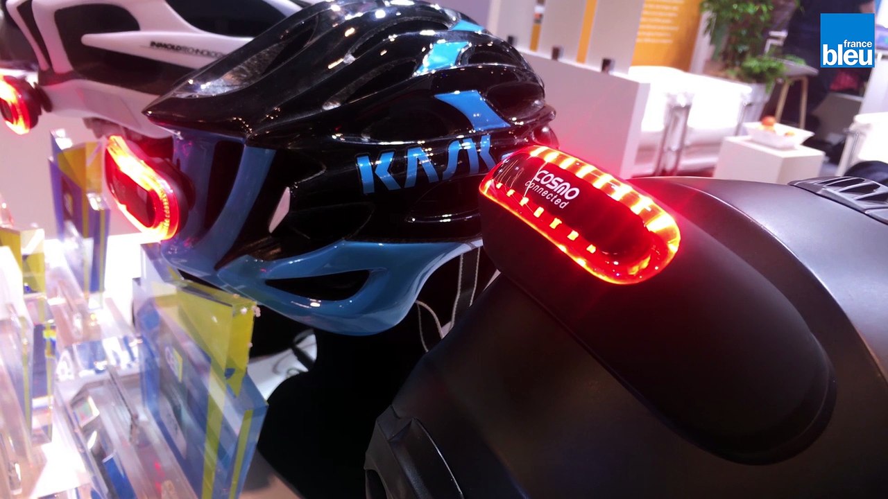 Mondial de l'auto 2018 : un "feu stop" arrière pour les conducteurs de deux-roues et les cyclistes