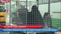 Kayseri'den ilginç görüntü