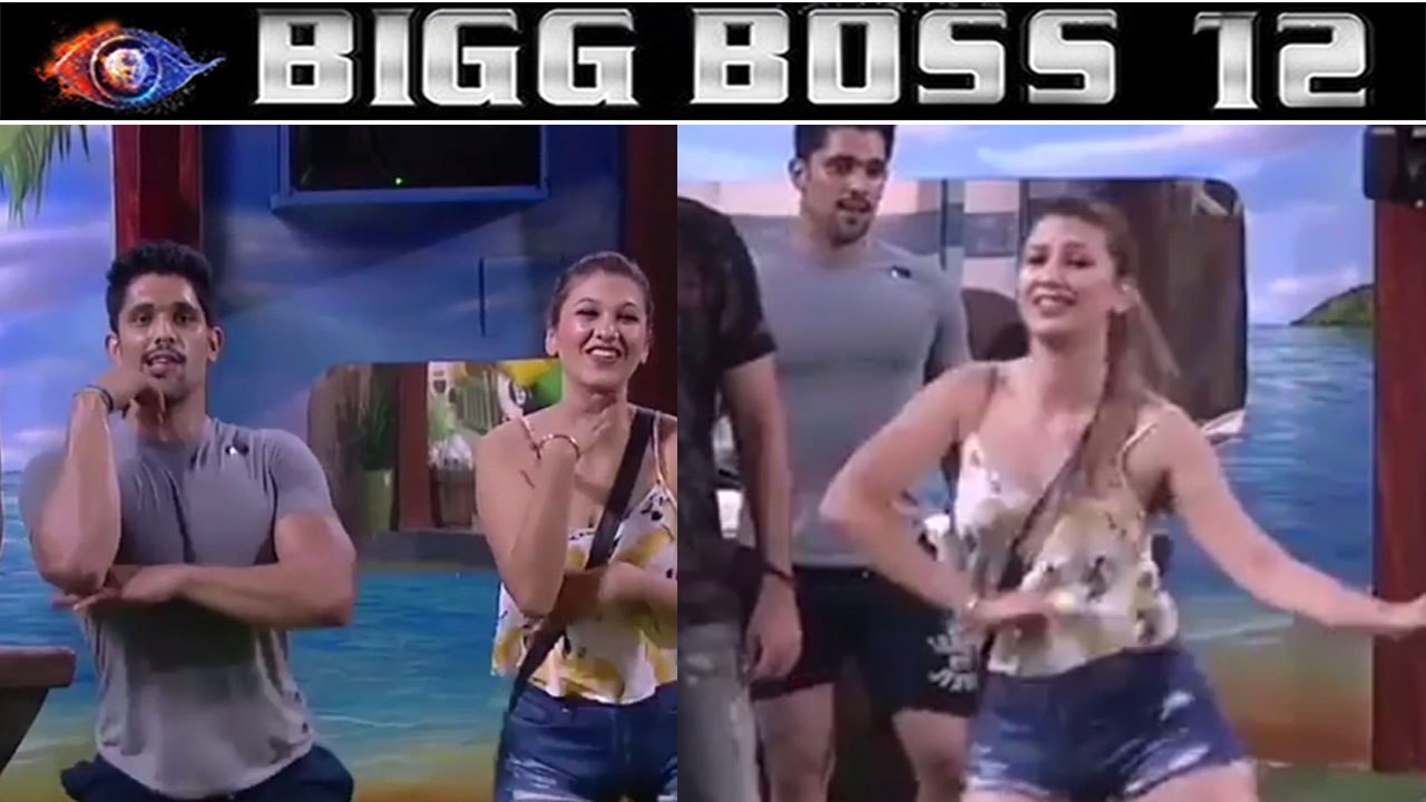 Bigg Boss 12: Jasleen Matharu & Shivashish Mishra DANCE on Dhating Naach song | FilmiBeat
