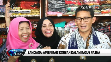 Sandiaga: Amien Rais Korban dalam Kasus Ratna