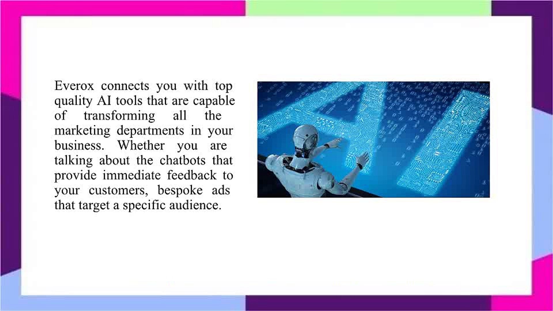 Paul Ahmadzai – Transform Your Marketing By Using Artificial Intelligence