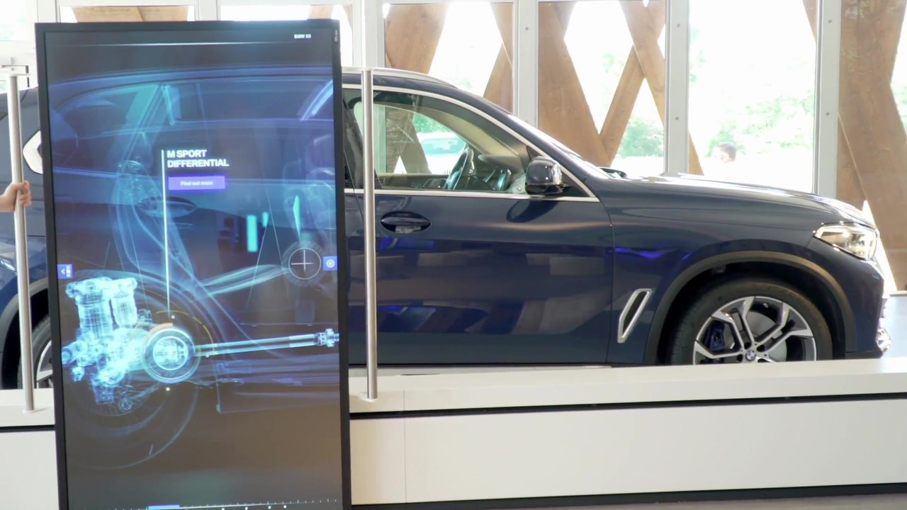 BMW X5 X-Ray installation