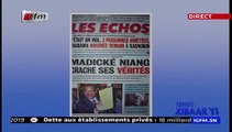 REPLAY - Revue de Presse - Pr : MAMADOU MOUHAMED NDIAYE - 10 Octobre 2018