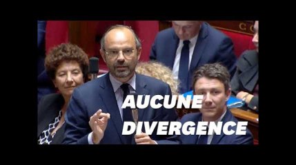 Philippe a encore évoqué la "feuille de papier à cigarette" pour souligner sa proximité avec Macron