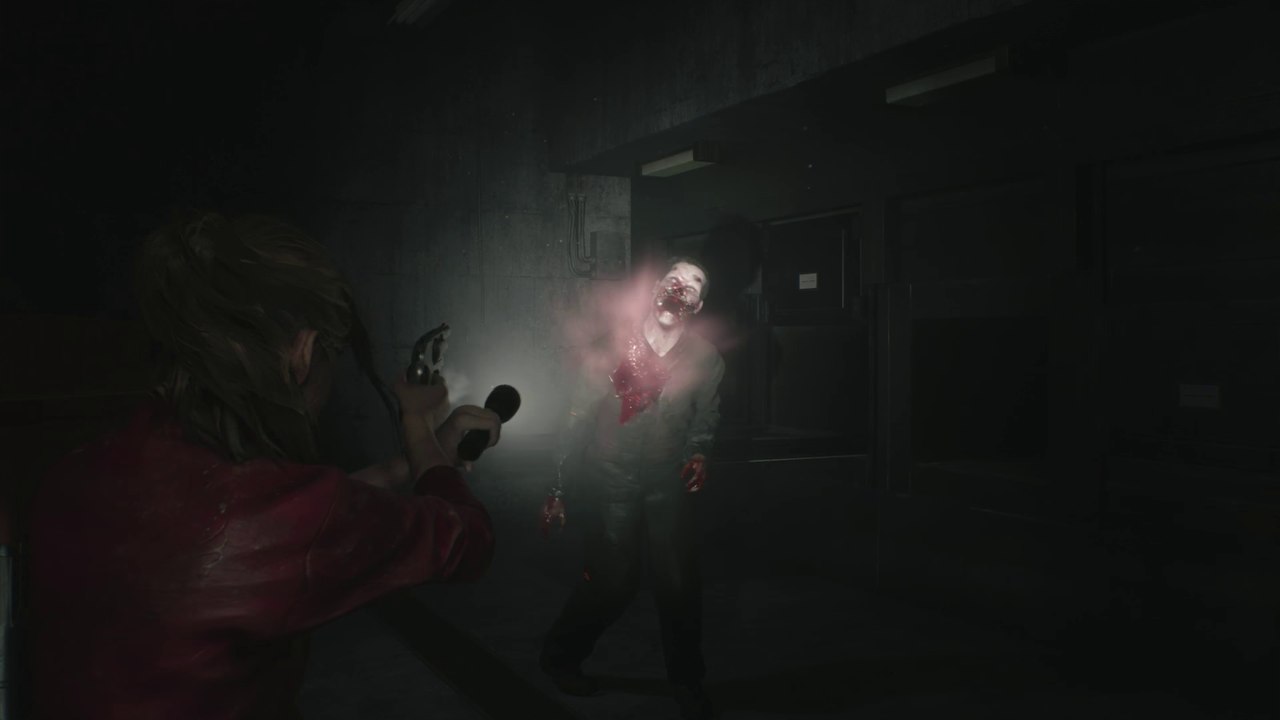 Resident Evil 2 - Gameplay Combat Licker
