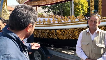 Frig kayığı Büyükyayla göletine indi