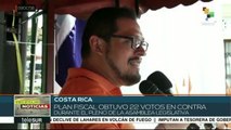 Sindicatos mantienen protestas por reforma fiscal en Costa Rica