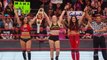The Bella Twins attack Ronda Rousey- Raw, Oct. 8, 2018