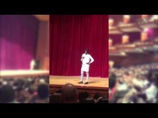 Dudu au spectacle d'Ahmed Sylla à dakar