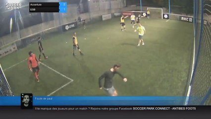 Faute de paul - Accenture Vs ESB - 09/10/18 21:00 - Hiver 2018 loisir mardi - Antibes Soccer Park