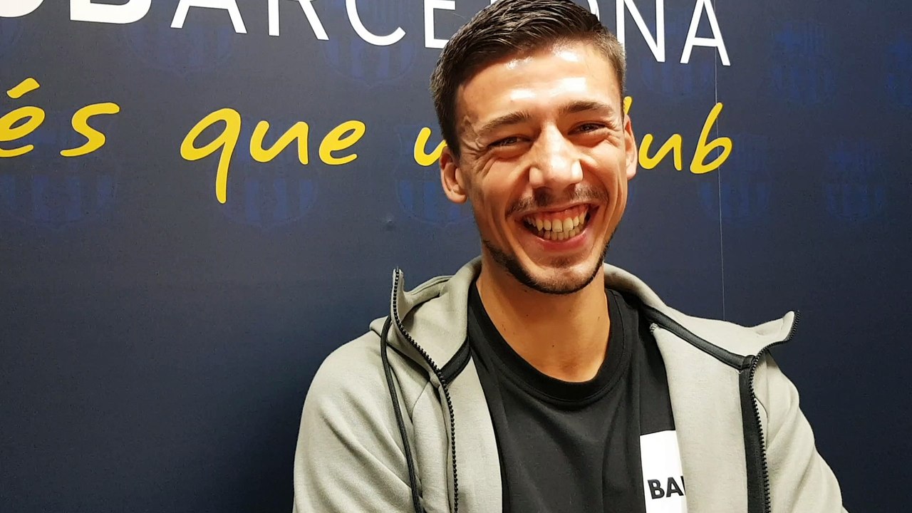 Le plus bavard, le plus chambreur, le plus beau gosse : Clément Lenglet présente ses camarades de jeu au FC Barcelone.