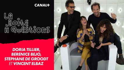 La Boîte à Questions de Doria Tillier / Bérénice Béjot / Vincent Elbaz / Stéphane De Groodt – 10/10/2018