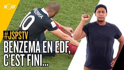 Je sais pas si t'as vu... Benzema en EDF, c'est fini
