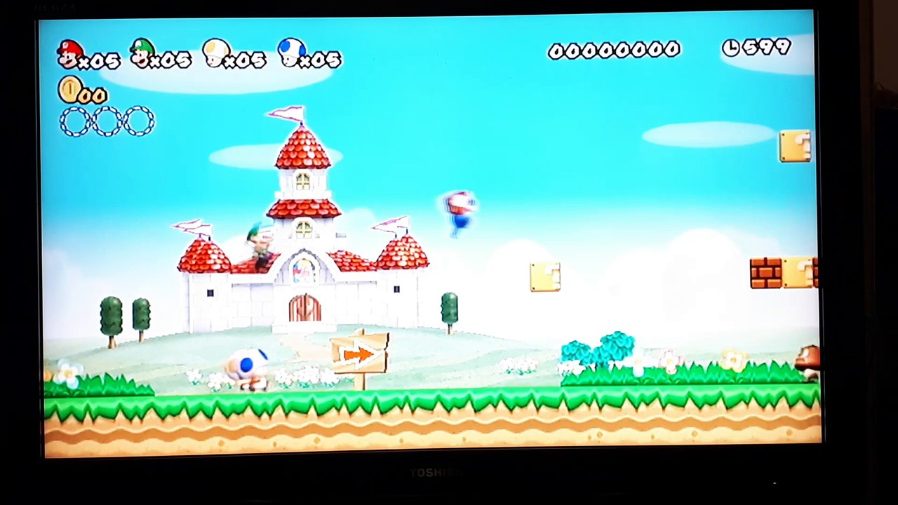 Super Mario ----- 1Weld 1 Levil Wii
