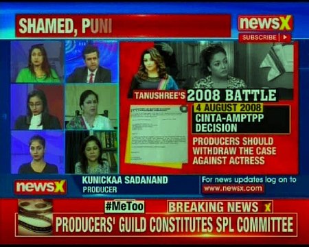 Trouble mounts for Nana Patekar as Bollywood celebrities come out in support of Tanushree Dutta