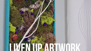 Create a moss-some work of art with our tutorial. 