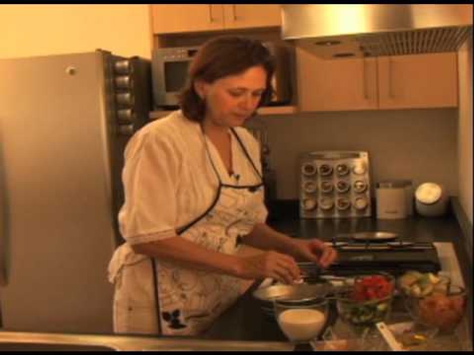 Brochetas de pollo con aderezo de mostaza y miel - Chicken Skewers with Honey Mustard Dressing