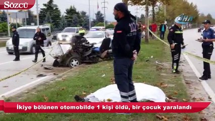 Düzce’de feci kaza