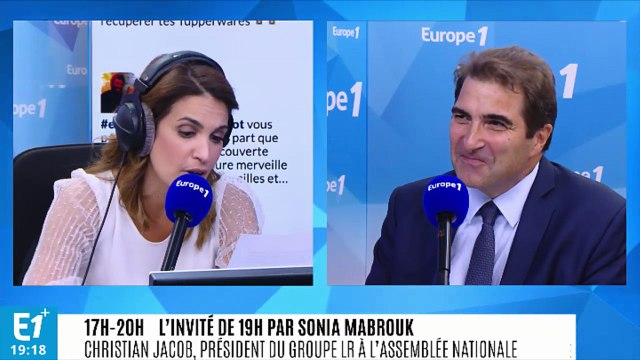 Christian Jacob (LR) choqué par l'absence de discours de politique générale