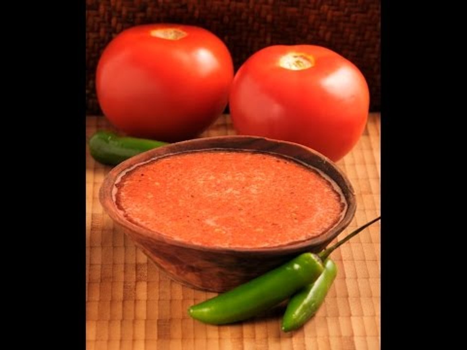 Salas picante de jitomate asado