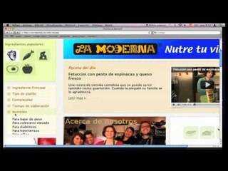 Tutorial de Cocinaalnatural.com - Cocinaalnatural.com Tutorial