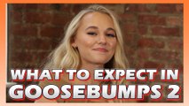 Goosebumps 2: Haunted Halloween - Madison Iseman Interview and What to Expect!