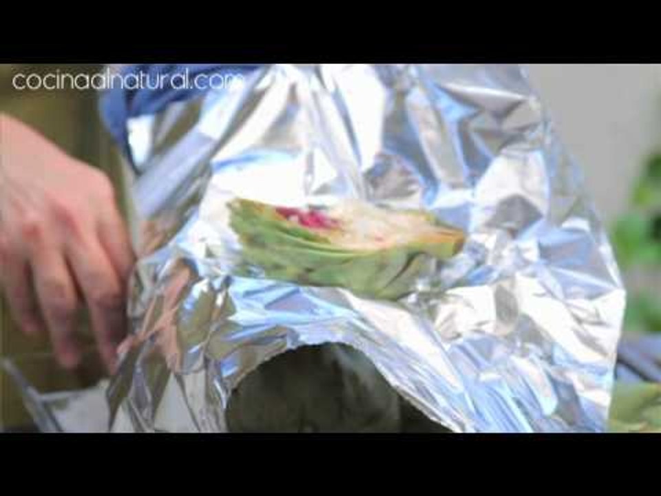 Alcachofas asadas - Roasted Artichokes