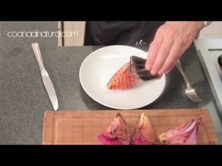 Cebolla morada con balsámico