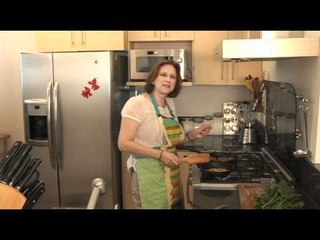 Ensalada de espinacas con queso de cabra