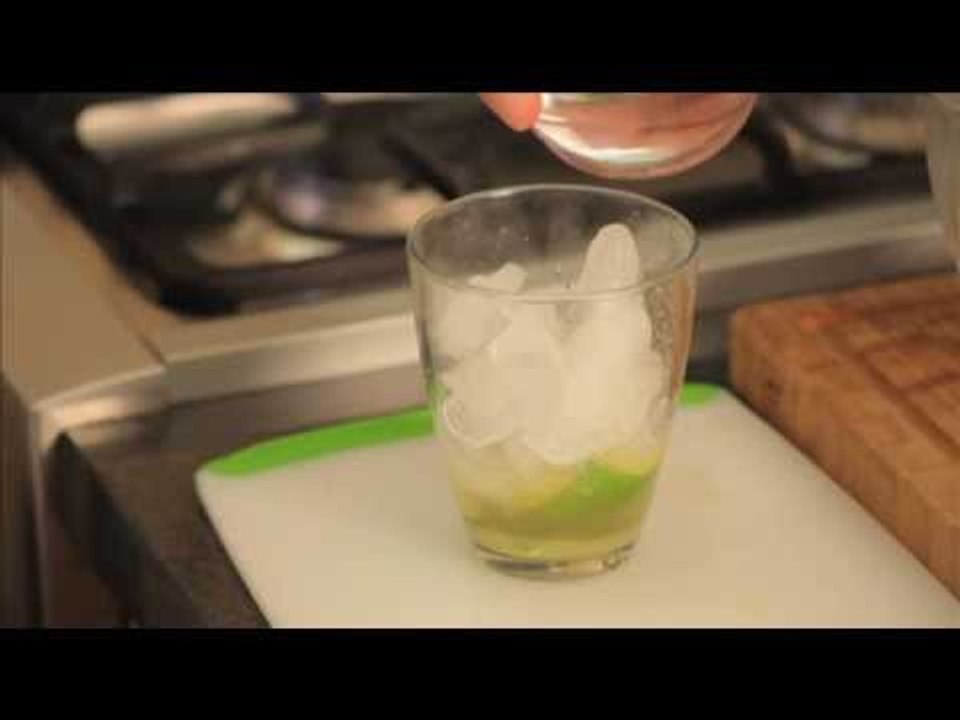 Caipiriña con ron blanco