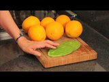 Jugo de naranja con nopal - Orange Juice with Cactus