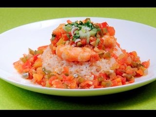 Camarones estilo Nueva Oreleans